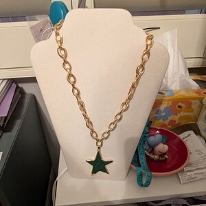 Viral Camila Coehlo Gold Star Pendant Necklace